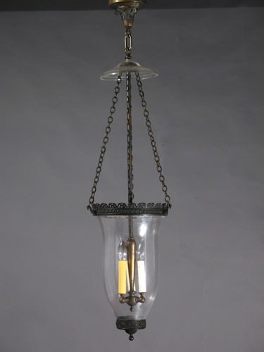 Early Classical Bell Jar Lantern